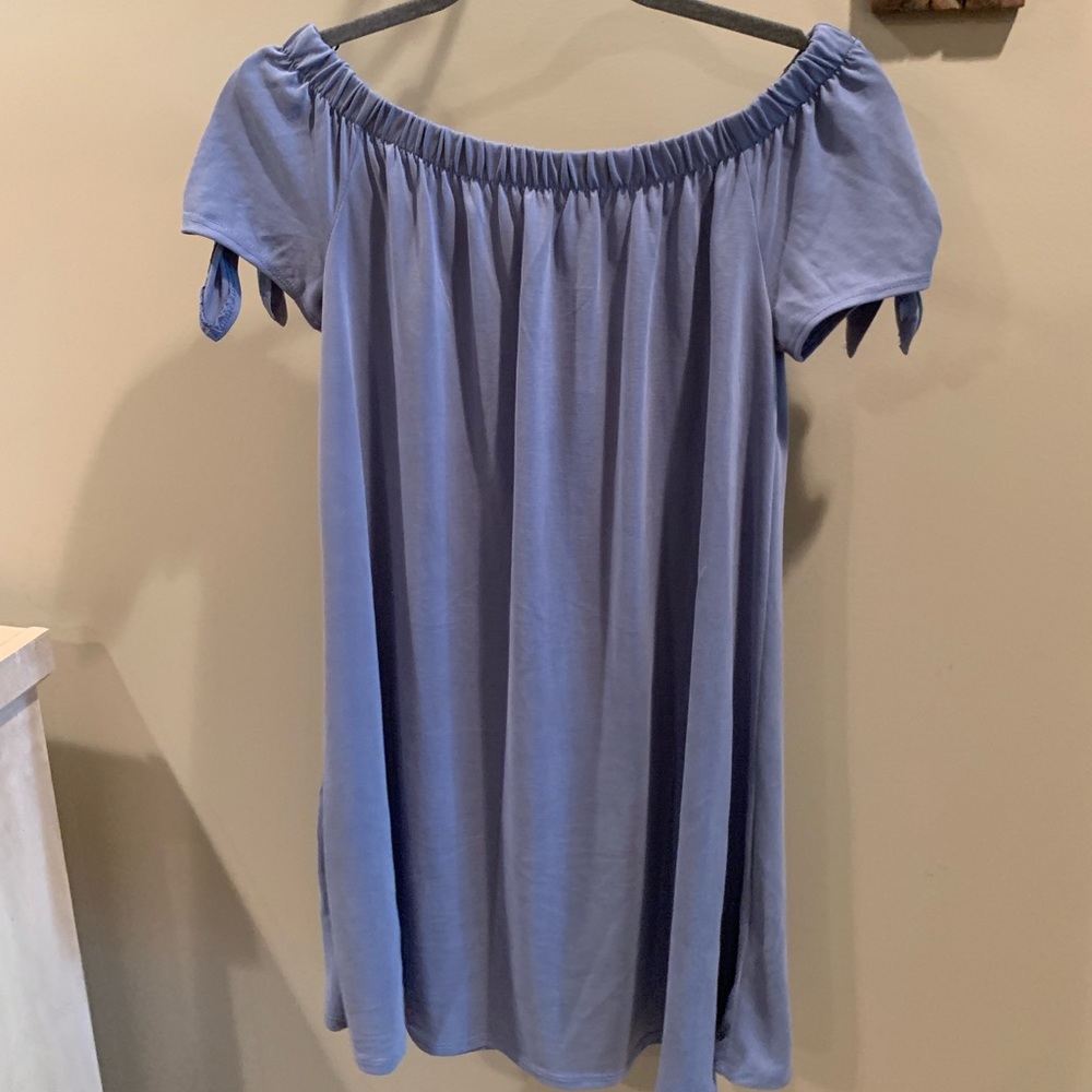 Off the shoulder dress
